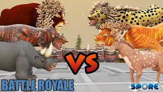 Hybrid Beast Battle Royale S3  SPORE [upl. by Furnary146]