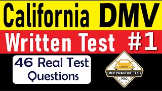 2024 CALIFORNIA DMV WRITTEN TEST 1  DMV Senior Written Test  California DMV Practice Test 2024 [upl. by Cormac699]