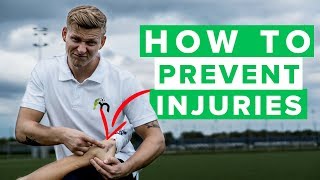 PREVENT FOOTBALL INJURIES  Top 3 best tips [upl. by Vania]