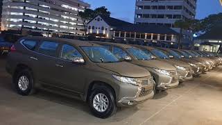 25 Mitsubishi Pajero Sport vehicles with a full exterior of Paxcon PX3350 [upl. by Trix]