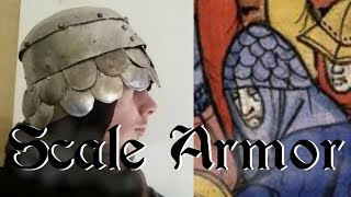 Making a Medieval Scale helmet [upl. by Manoff218]