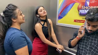 BEST LIFT PRANK 2022 l PRAT 1PRANK IN LIFT SHASHI CHANDRA [upl. by Nosmirc709]