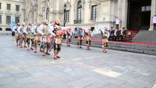 CONTRADANZA DE PAUCARTAMBO LANZAMIENTO FESTIVIDAD VIRGEN DEL CARMEN2015 [upl. by Larrej993]