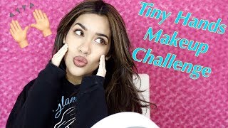 TINY HANDS MAKEUP CHALLENGE  NIKKI GLAMOUR [upl. by Armond]