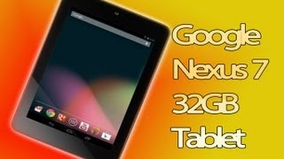 Google Nexus 7 Unboxing ASUS Nexus 7 1st Gen 7Inch 32GB Tablet [upl. by Moazami905]