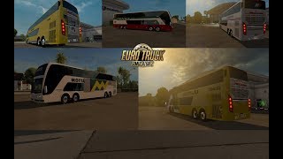 Busstar DD 8x2 som Qualificado Mais Skin Brasileira 131 e 132 Ets2 [upl. by Urias950]