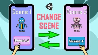 Scene Manager in Unity Loading Unity Tutorial [upl. by Ihsar951]