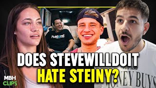 Does SteveWillDoIt HATE Steiny [upl. by Omer]