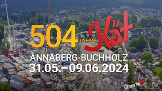 Die Annaberger KÄT 2024  Das größte Volksfest in Sachsen [upl. by Yatnahs]