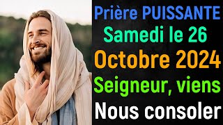 🙏 Prière du Soir  Samedi 26 Octobre 2024 avec Évangile du Soir et Psaume Protection pour Dormir [upl. by Lira]