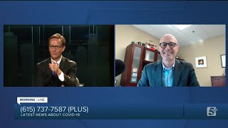 MorningLine Latest News About COVID19 With Dr David Aronoff P3 [upl. by Yenohtna]