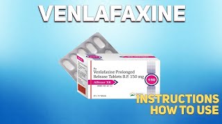 Venlafaxine tablets how to use Uses Dosage Side Effects Contraindications [upl. by Polash]