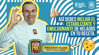 ► Estabilizante y Emulsionante para Helados Artesanales 🤔 ¿Cómo Incluirlo en la Receta 🍨 [upl. by Marlowe]