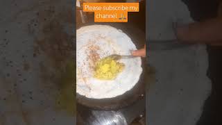 Masala dosa🔥 youtubeshorts foodie southindian [upl. by Hsot]