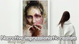 Narrative impressionistic realism Casey Baugh [upl. by Adyam]