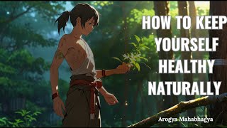 How To Keep Yourself Healthy Naturally [upl. by Bennet326]