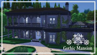 Gothic Mansion  SIMS 4  NO CC  STOPMOTION [upl. by Jamill401]