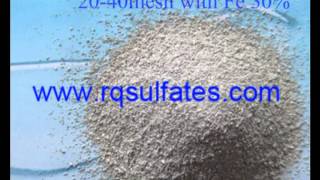 Ferrous sulfate monohydrateferrous sulphate monohydrateRech Chemicalmp4 [upl. by Nnyleak]