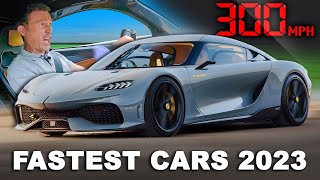 The 15 fastest cars in the world 2023 [upl. by Alrrats]