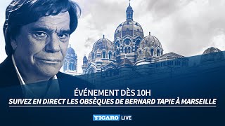 🔴Revivez les obsèques de Bernard Tapie à Marseille [upl. by Norat]