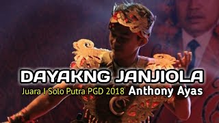 DAYAKNG JANJIOLA  LAGU DAYAK KALBAR Cover [upl. by Terces]