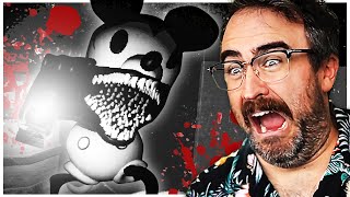 MICKEY MOUSE TRIES TO EAT ME IN STEAMBOAT WILLIE HORROR GAME [upl. by Shaw362]