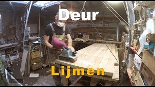 Timmertip 862 Multiplex deur verlijmen [upl. by Latashia]