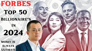 Top 50 Billionaires in the world 2024  Forbes Billionaires 2024  Top 50 Richest Peoples in 2024 [upl. by Keung678]