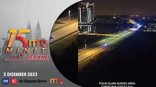 Lebih 20 MPV polis kejar Perodua Bezza di Cyberjaya  15 Minit Terkini 5 Disember 2023 [upl. by Adelia]