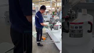 KN810 curve edge banding and trimming machine edgebander woodworking furniture [upl. by Jean-Claude]