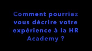 HR Academy  les témoignages [upl. by Pollack]