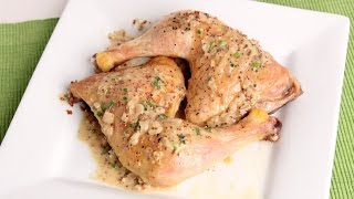 Roasted Chicken with Mustard Sauce Recipe  Laura Vitale  Laura in the Kitchen Episode 986 [upl. by Lougheed]