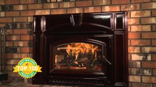 QuadraFire® Voyageur Grand Wood Insert Video [upl. by Nodla]