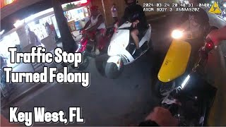 Dont Run From Bike Cops Fleeing and Eluding  Key West Florida [upl. by Aelyak]