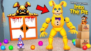 FNAF Into The Pit  SPRING BONNIE  Boss Fight Plush Story [upl. by Niriam921]