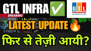 GTL Infra Share Latest News  GTL infra share latest update  Gtl infra share latest news today [upl. by Grand]