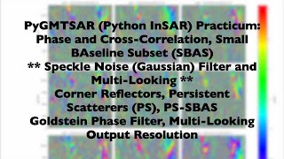 PyGMTSAR Python InSAR Practicum Lesson 2 [upl. by Ibba]