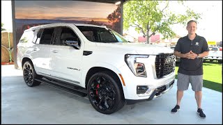 Is the 2025 GMC Yukon Denali a BETTER luxury SUV than a Cadillac Escalade [upl. by Elkraps364]