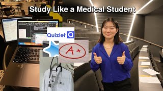 How do medical student study 🩺 Study Methods✨ NO GATEKEEPING [upl. by Meldon]