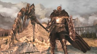 Dark Souls 2 PVP  Draugr build  Bone scythe and TwinHeaded Greatbow [upl. by Flossie335]