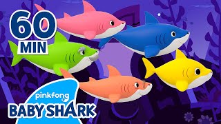 🎃Halloween Baby Shark Doo Doo Doo 1 hour  Compilation  Halloween Songs  Baby Shark Official [upl. by Yert]