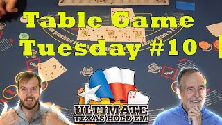 Back on Ultimate Texas Holdem Table Game Tuesday 10 • The Jackpot Gents [upl. by Ttirrem]