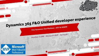 Dynamics 365 FinOps Unified Developer Experience [upl. by Lered]