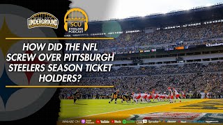 How did the NFL screw over Pittsburgh Steelers season ticket holders [upl. by Catrina]