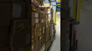 433 case order Sysco order selector No scoop orderselcting orderselector warehouse sysco [upl. by Ayoj]