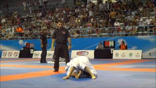 Final Absoluto Faixa Branca Master 1  Seletiva São Paulo WPJJC Abu Dhabi 2014 [upl. by Llehsram]