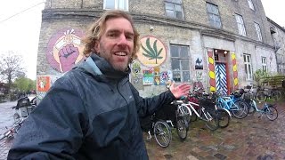 A Tour of Christiania in Copenhagen Experimental Hippie Village [upl. by Hisbe]