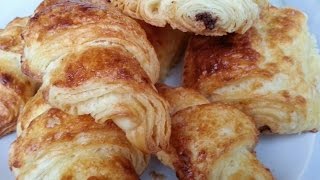 croissants et pains au chocolat sans gluten gluten free croissants [upl. by Sregor]