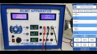 RCMT demo Rapid Chloride Migration Test Concrete durability Permeability test Training [upl. by Sidwel]