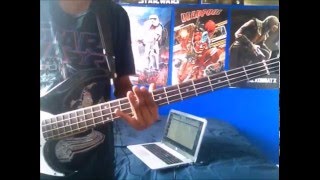 The Amity Affliction  Open Letter Bass Cover [upl. by Entwistle]